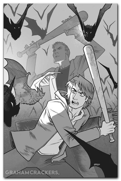 Supernatural #8 (2025) cover k amor line art virgin variant
