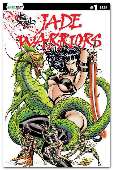 Jade Warriors #1 (2026) cover b deodato dragon hunters variant