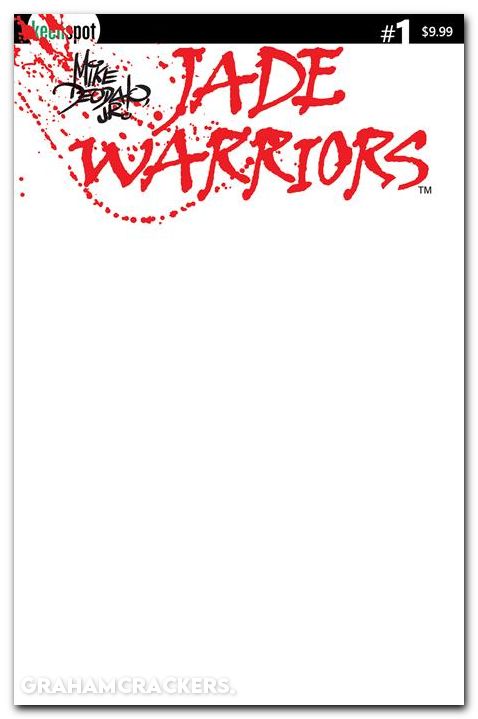 Jade Warriors #1 (2026) cover c blank variant