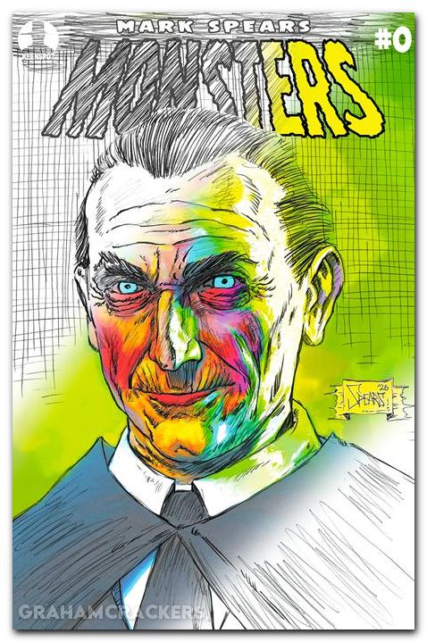 Mark Spears Monsters #0 (2026) deluxe edition cover d spears dracula sketch variant