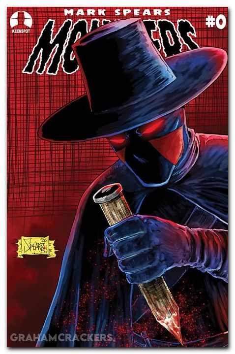 Mark Spears Monsters #0 (2026) deluxe edition cover f spears holofoil slay it sketch variant