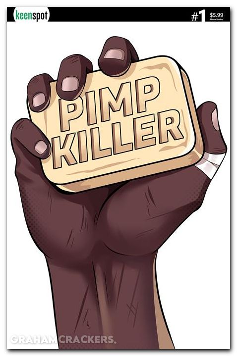 Pimp Killer #1 (2026) cover b vintage cartoon fight club homage variant