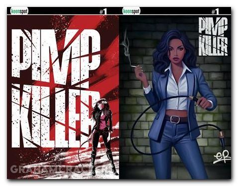 Pimp Killer #1 (2026) cover d ginn holofoil flip variant