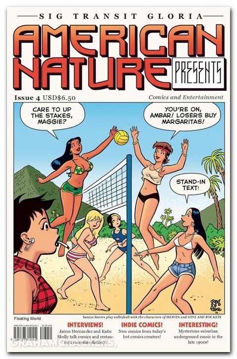 American Nature Presents #4 cover b greg variant