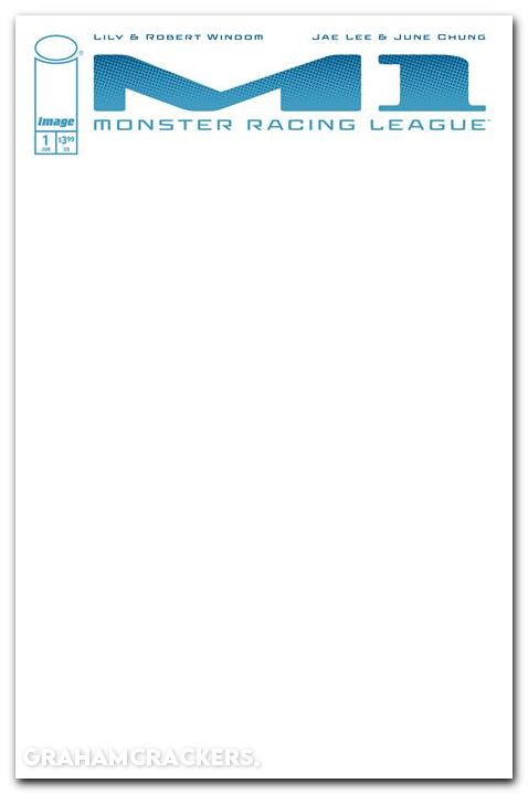 M1 Monster Racing League #1 (2026) cover c blank variant