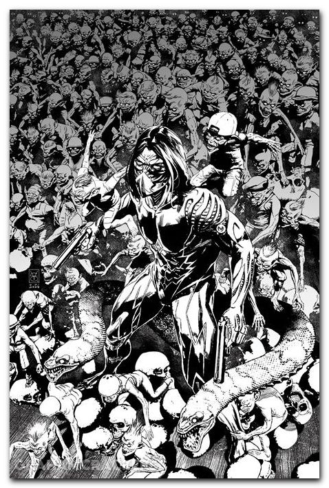 Darkness #6 (2025) cover d giangiordano b&w variant