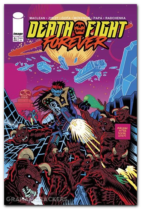 Death Fight Forever #5 (2026) cover a