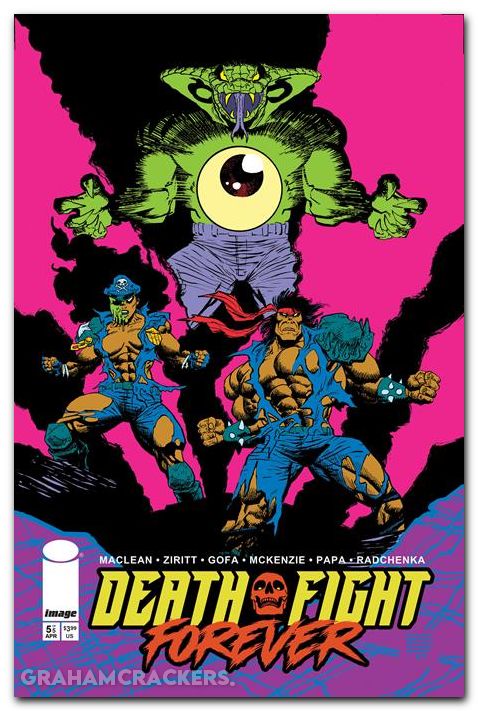 Death Fight Forever #5 (2026) cover b papa variant