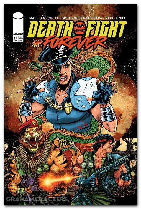 Death Fight Forever #5 (2026) cover c belanger variant