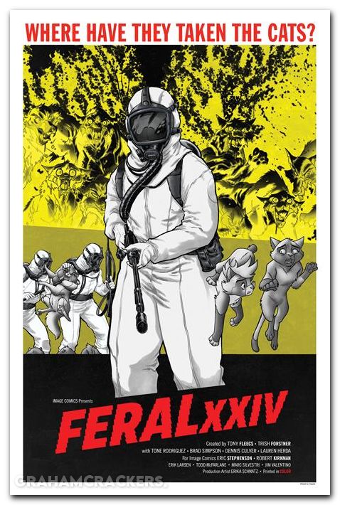 Feral #24 cover b forstner variant