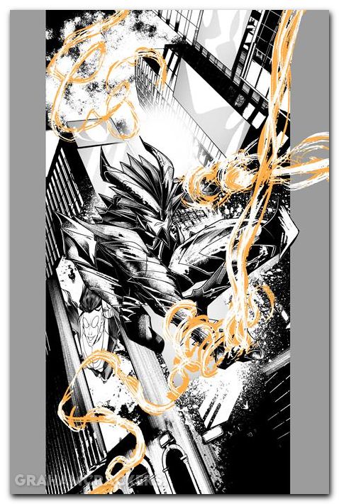 Fireborn #3 (2026) cover d mulholland b&w variant