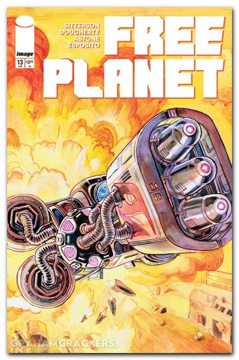 Free Planet #13 (2025) cover b dougherty variant