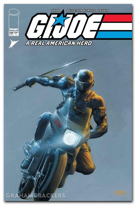 GI Joe A Real American Hero #329 (2023) cover c beach gears of joe variant