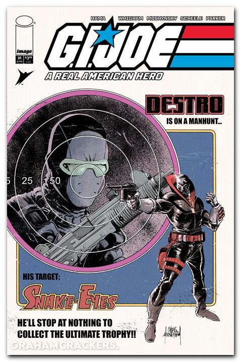 GI Joe A Real American Hero #31 (1982) 2026 hama files edition cover b mooneyham variant
