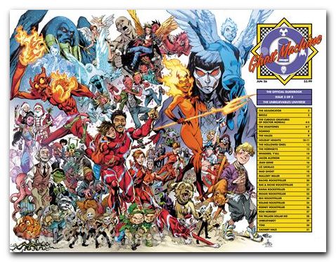 Ghost Machine The Official Guidebook #3 (2026) cover c reis wraparound variant
