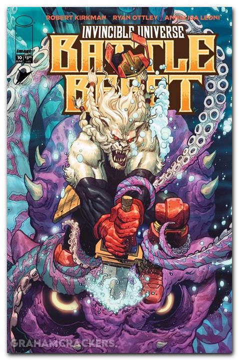 Invincible Universe Battle Beast #10 (2025) cover b cassara variant