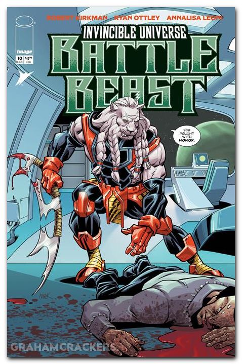 Invincible Universe Battle Beast #10 (2025) cover e englert variant