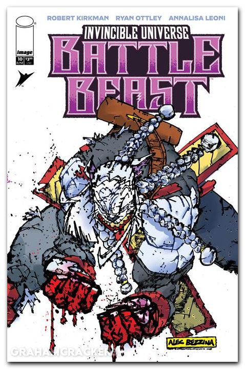 Invincible Universe Battle Beast #10 (2025) cover f bezzina variant
