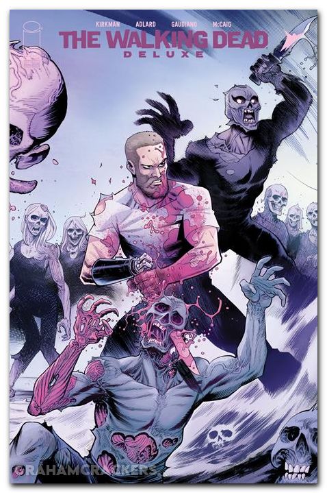 Walking Dead Deluxe #138 cover c rathburn connecting variant