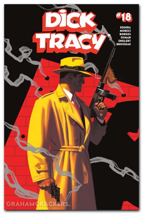 Dick Tracy #18 (2024) cover b smallwood variant
