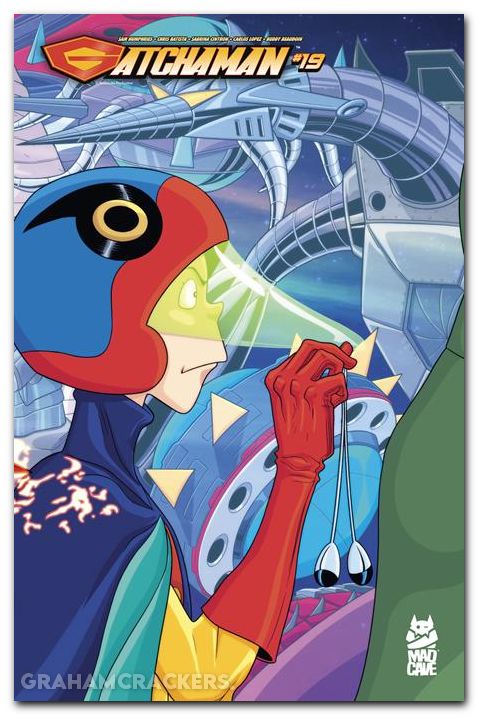 Gatchaman #19 cover b batista connecting variant
