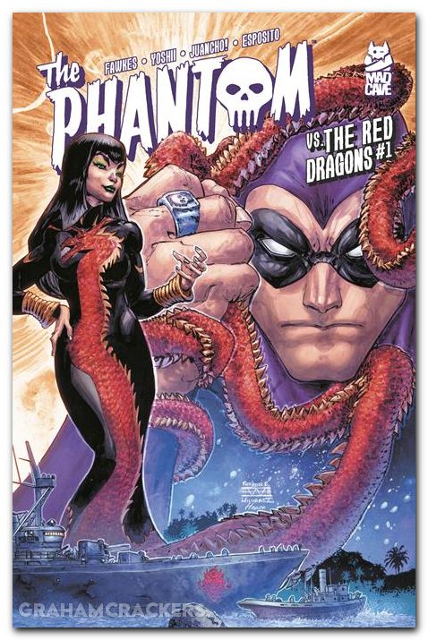 Phantom Vs The Red Dragons #1 (2026) cover b williams ii variant