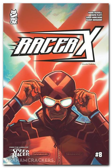 Racer X #8 (2025) cover a