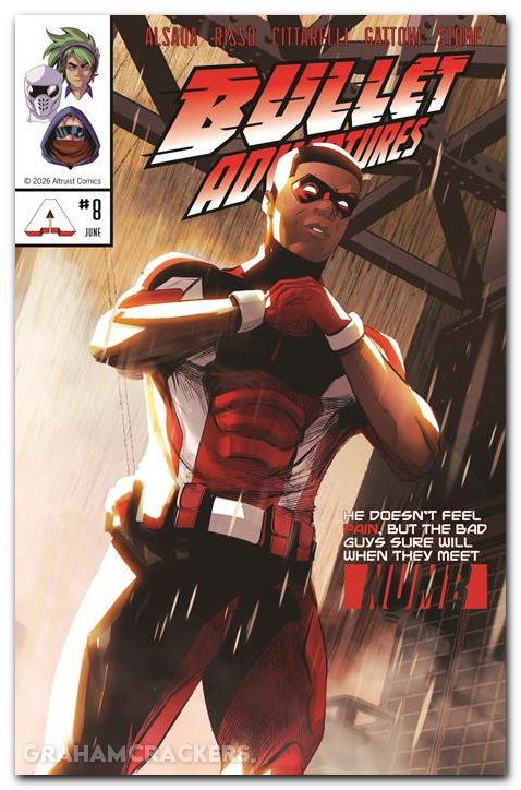 Bullet Adventures #8 (2025) cover a