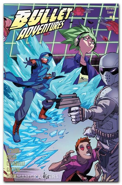 Bullet Adventures #8 (2025) cover b risso connecting variant