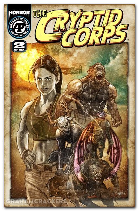 Cryptid Corps #2 (2026) cover b arroza variant