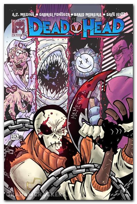 Dead Head #6 (2025) cover b browne unlockable variant