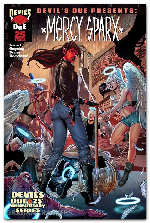 Devils Due Presents Mercy Sparx #1 (2026) cover b shody red skin variant