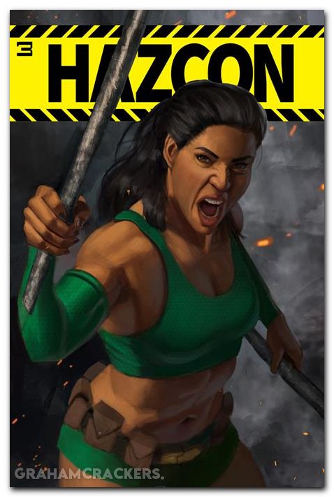 Hazcon #3 (2025) cover c bartling painted variant