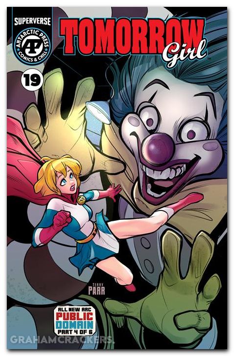 Tomorrow Girl #19 cover a