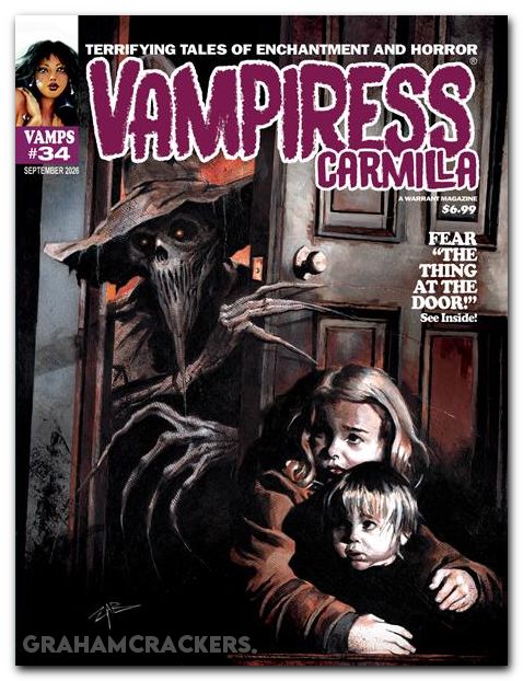 Vampiress Carmilla Magazine #34 cover a