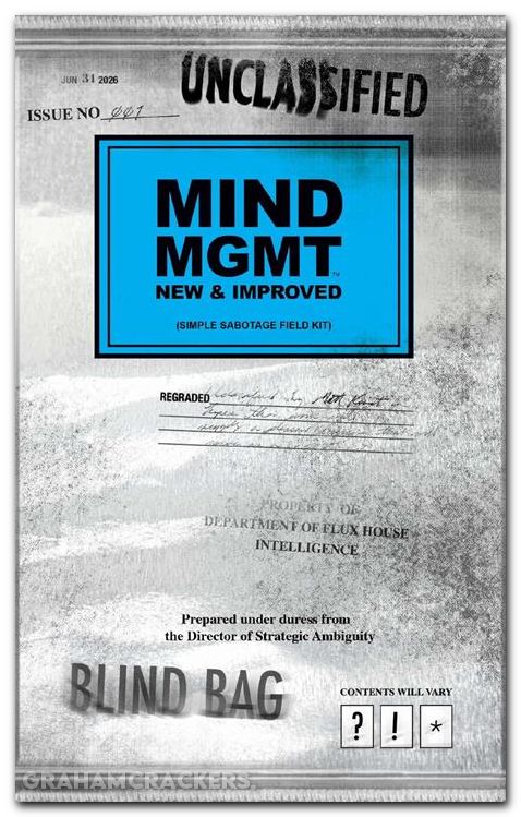 Mind Mgmt New And Improved #1 (2026) cover c blind bag variant