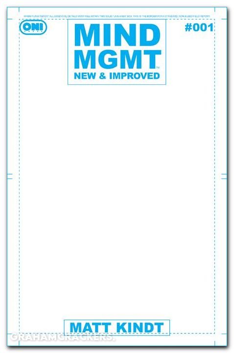 Mind Mgmt New And Improved #1 (2026) cover d blank variant