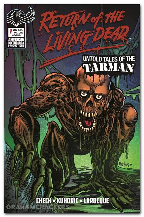 Return Of The Living Dead Untold Tales Of The Tarman #1 (2026) cover d hasson variant