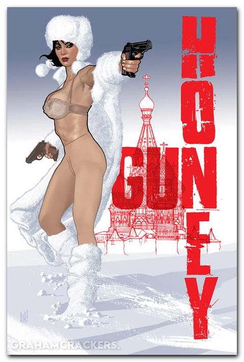 Gun Honey Doubles Down #1 (2026) cover b hughes variant