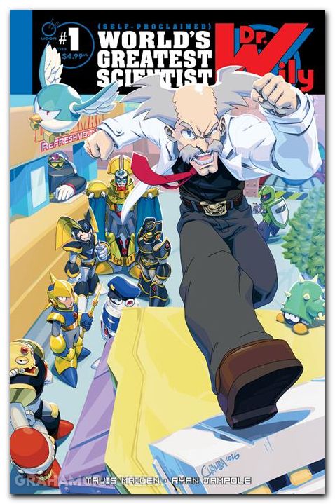 Dr Wily #1 (2026) cover b cruz variant