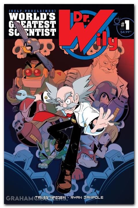 Dr Wily #1 (2026) cover c maiden variant