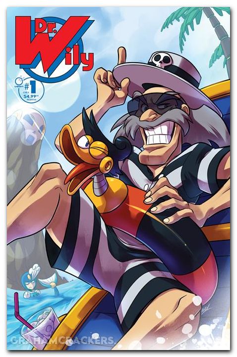 Dr Wily #1 (2026) cover d dickman variant