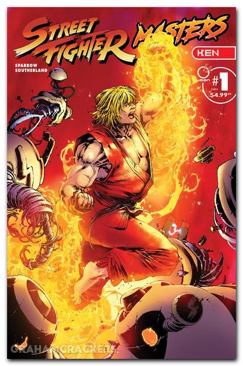 Street Fighter Masters Ken #1 (2026) cover b weldon variant