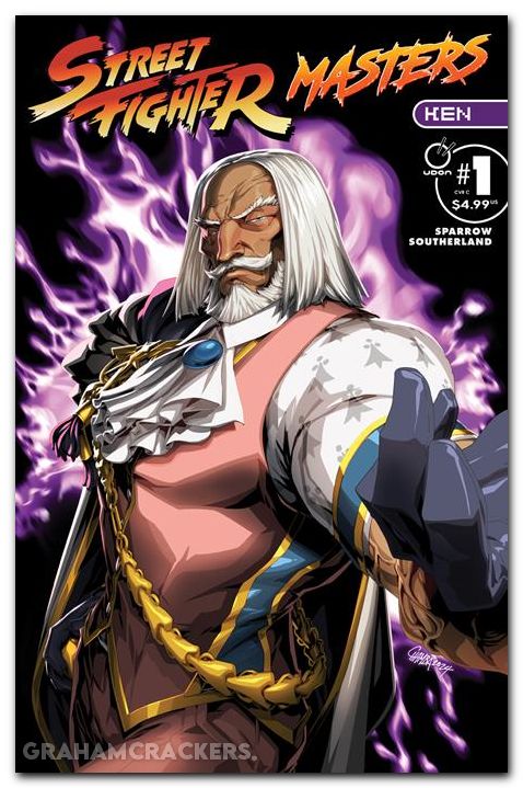 Street Fighter Masters Ken #1 (2026) cover c cruz variant