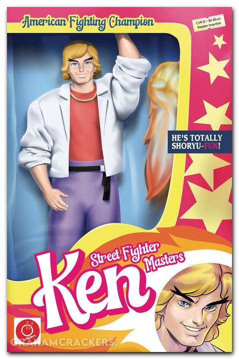 Street Fighter Masters Ken #1 (2026) cover d cruz variant