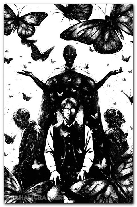 Nectar #4 (2026) cover e house b&w virgin variant