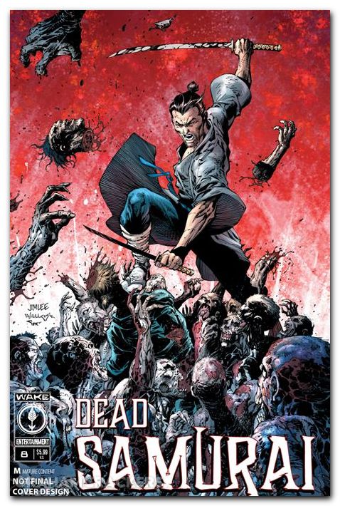 Dead Samurai #8 cover b lee variant