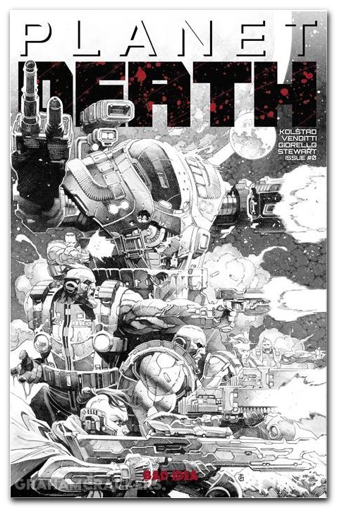 Planet Death #0 (2025) second print