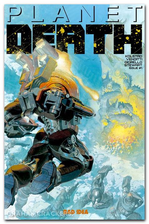 Planet Death #1 (2025) cover d ribic variant