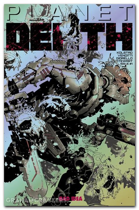 Planet Death #1 (2025) cover g bachalo foil variant